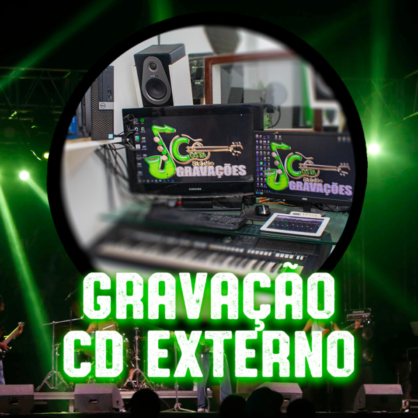 GRACAÇÃO CD EXTERNO